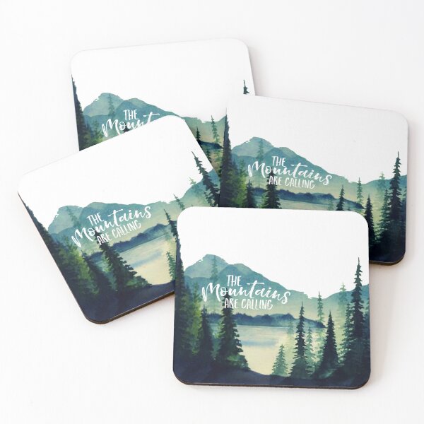 Item preview, The Mountains are Calling designed and sold by Laura Lise Wong.