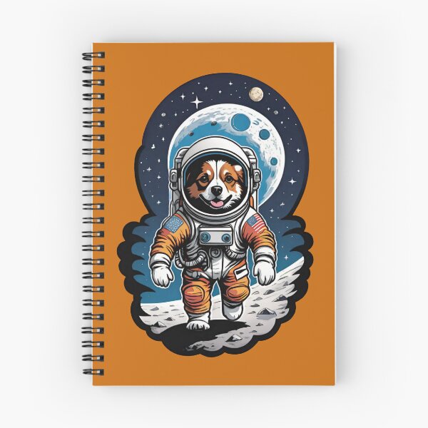 Item preview, Dogstronaut (#18) dog astronaut in space [Create a set!] designed and sold by SolidEarthArt.