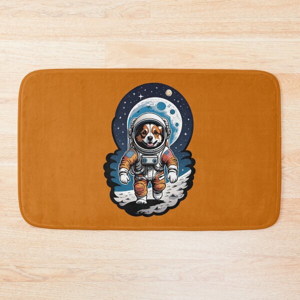 Item preview, Dogstronaut (#18) dog astronaut in space [Create a set!] designed and sold by SolidEarthArt.
