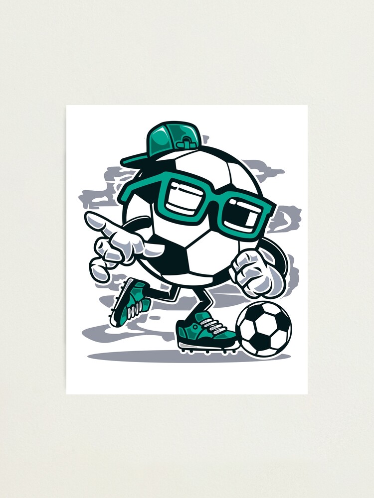 Wonderlijk Funny Cartoon Street Soccer Player Game Gift T-shirt For Kids YP-38
