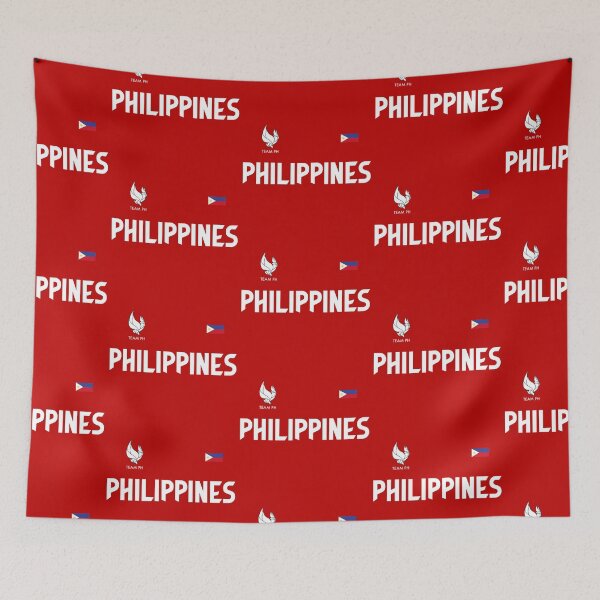 Item preview, PHILIPPINES PARIS SPORTS UNIFORM RED SHIRT designed and sold by aydapadi.
