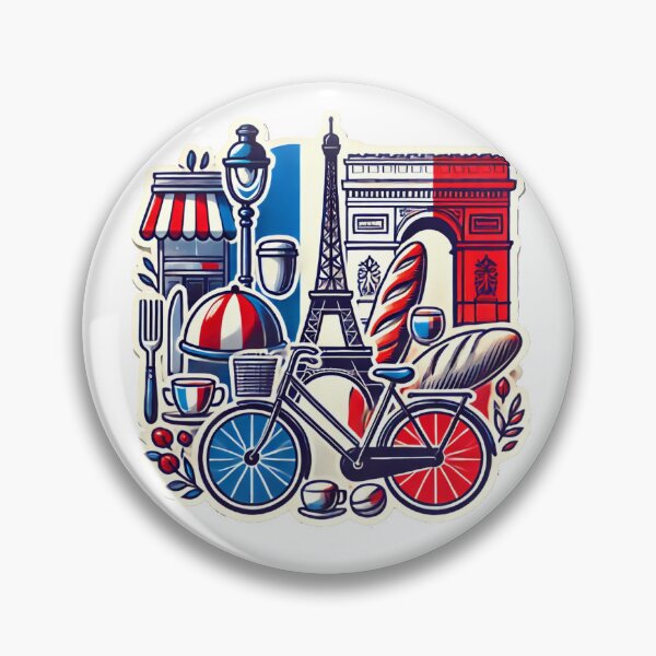 Item preview, France bike designed and sold by ChicClicker.
