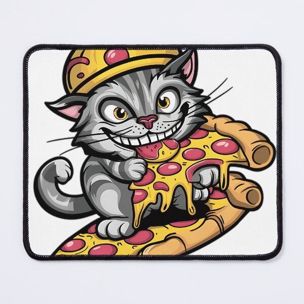 Item preview, Cat with Pizza designed and sold by R3FDesign.