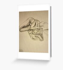Figure sketching 1 Greeting Card
