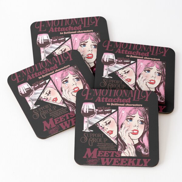Item preview, Emotionally Attached To Fictional Characters designed and sold by LittleMaves.