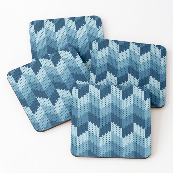 Item preview, Geometric Knitting Seamless Pattern designed and sold by teaw-teaw.