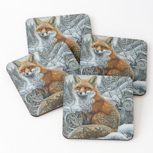 Item preview, Christmas Fox designed and sold by thewandswant.