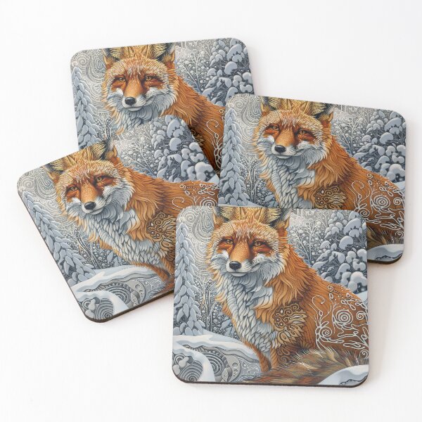 Item preview, Christmas Fox designed and sold by thewandswant.