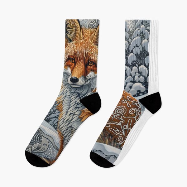 Item preview, Christmas Fox designed and sold by thewandswant.