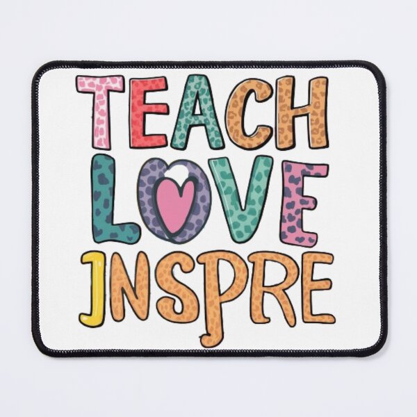 Item preview, Teach Love Inspire Leopard Back to School Cute Teacher designed and sold by SztylishDesigns.