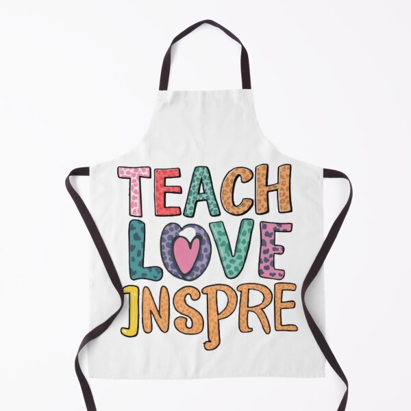 Item preview, Teach Love Inspire Leopard Back to School Cute Teacher designed and sold by SztylishDesigns.