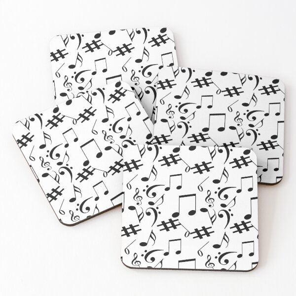 Item preview, Musical Notes Symbol Pattern designed and sold by PatternTitan.