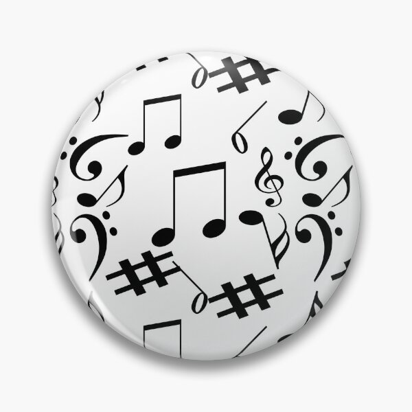 Item preview, Musical Notes Symbol Pattern designed and sold by PatternTitan.