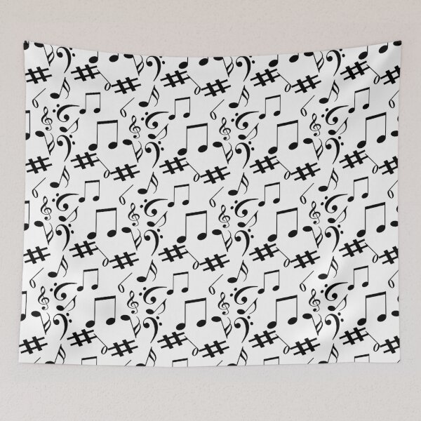 Item preview, Musical Notes Symbol Pattern designed and sold by PatternTitan.