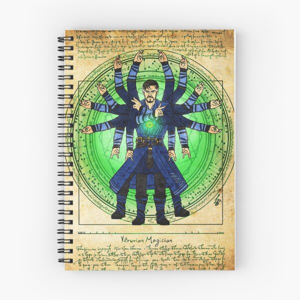 Item preview, Vitruvian Magician - Poster designed and sold by LucasBrenner.