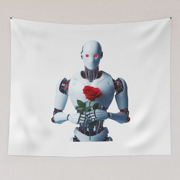 Item preview, Love robot rose, Digital Art, Art Of The Future, Sci-Fi Mood designed and sold by WorlDigitalArts.