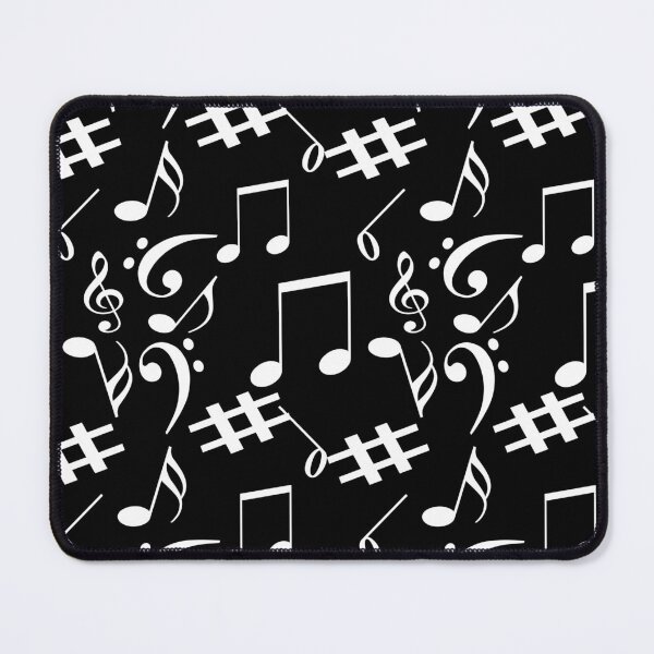 Item preview, Black Musical Notes Symbol Pattern designed and sold by PatternTitan.