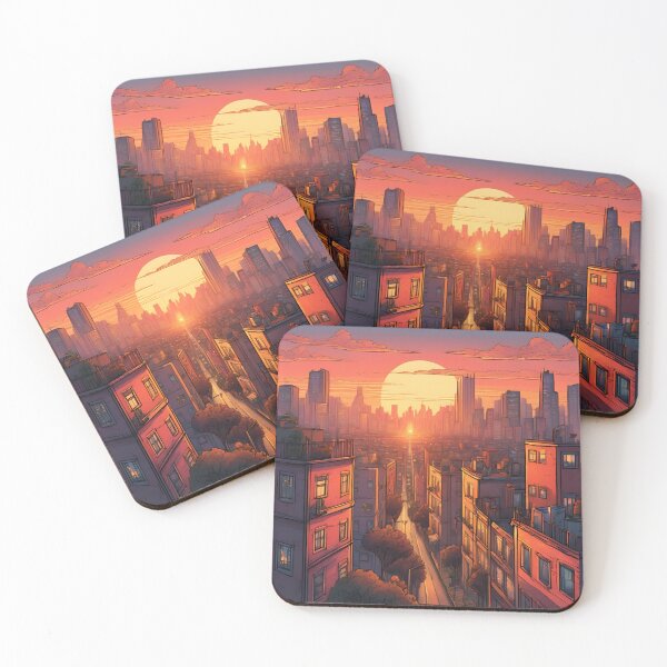 Item preview, Sunset over the city designed and sold by SevenT6.