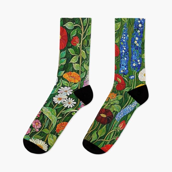 Item preview, Klimt Bauerngarten Flower Garden designed and sold by maniacfitness.