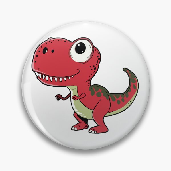 Item preview, Red Dino designed and sold by Angry Swan Designs.