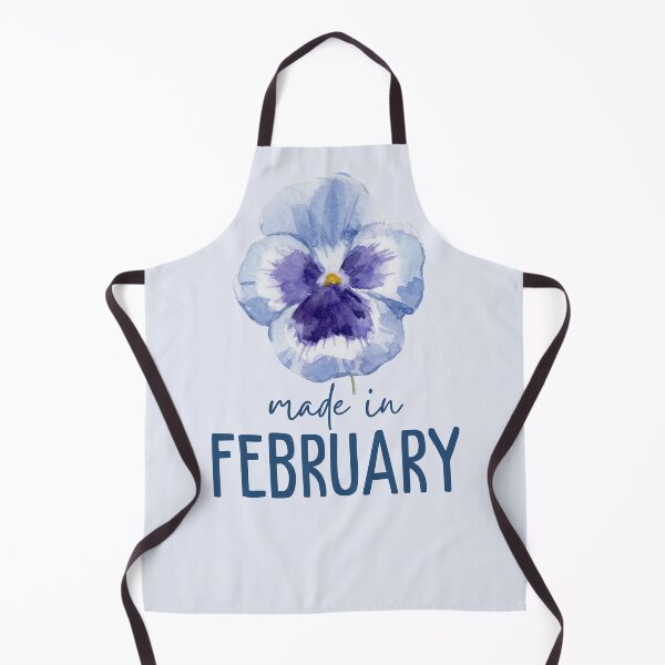 Item preview, Made in February, Violet Birth Flower, February Birthday Gift designed and sold by lagunaklein.