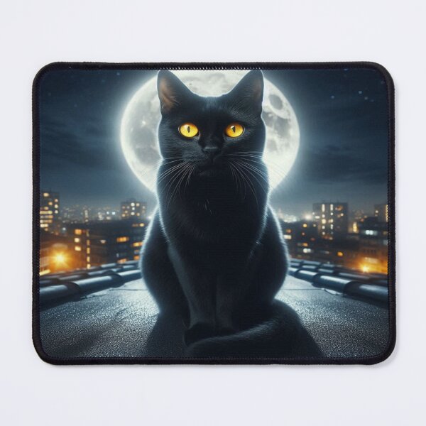 Item preview, black cat designed and sold by Trac-Fusion.