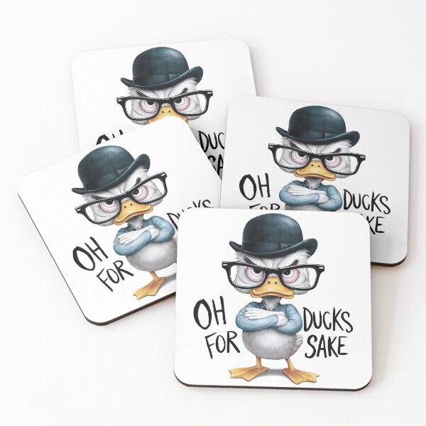 Item preview, Oh For Ducks Sake designed and sold by Angry Swan Designs.