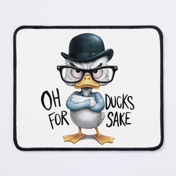 Item preview, Oh For Ducks Sake designed and sold by Angry Swan Designs.