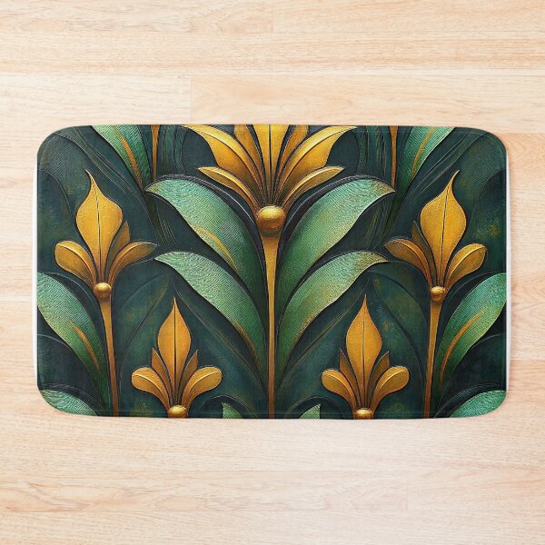 Item preview, Art Deco Green Gold designed and sold by ArtHouseNiklas.