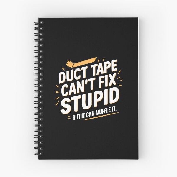 Item preview, Funny Duct Tape Sarcastic Humor Clever Gag Gift Idea designed and sold by w1ckerman.