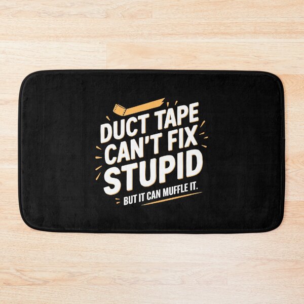 Item preview, Funny Duct Tape Sarcastic Humor Clever Gag Gift Idea designed and sold by w1ckerman.