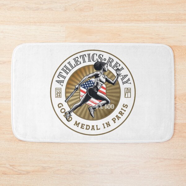 Item preview, 2024 - USA - ATHLETICS - RELAY 4X400- GOLD MEDAL - PARIS - 4 designed and sold by ArtProjectShop.