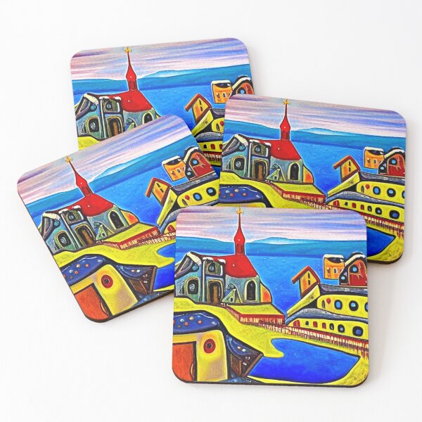 Item preview, Church by the sea 3 designed and sold by George Hutton Hunter.