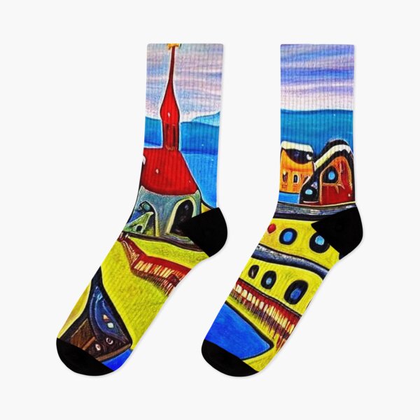 Item preview, Church by the sea 3 designed and sold by George Hutton Hunter.