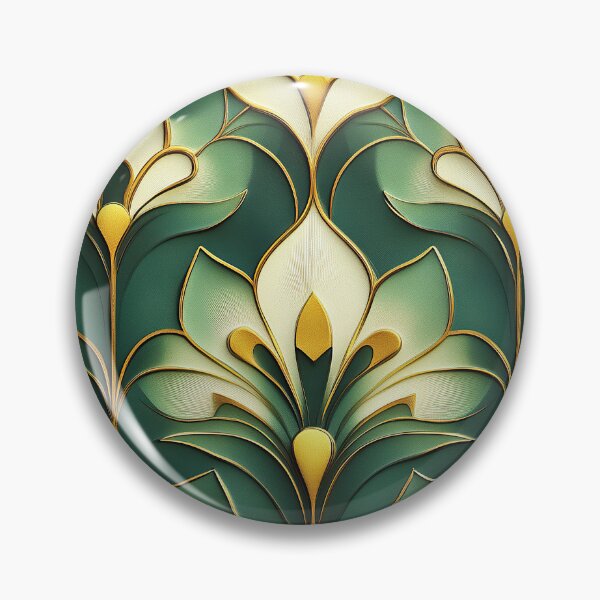 Item preview, Art Deco Green designed and sold by ArtHouseNiklas.
