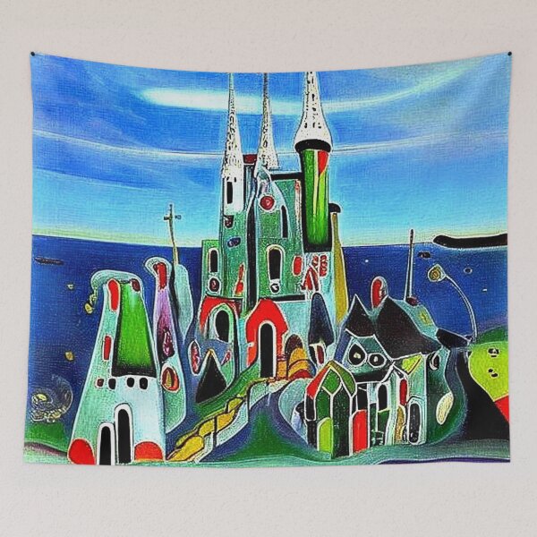 Item preview, Church by the sea 4 designed and sold by George Hutton Hunter.