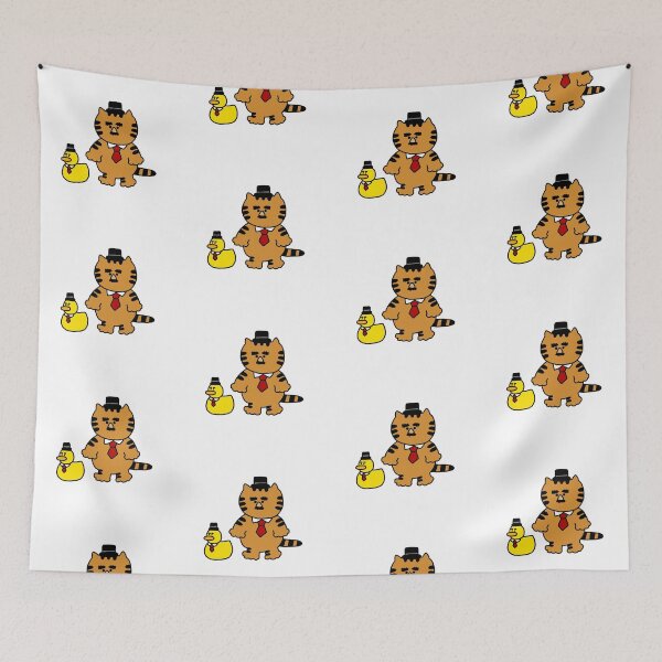 Item preview, a Cat and a Duck with Groucho glasses designed and sold by superbaechoo.