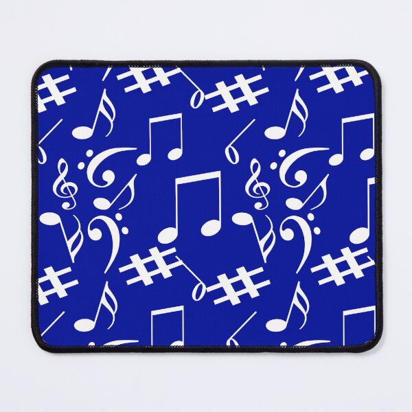 Item preview, Blue Musical Notes Symbol Pattern designed and sold by PatternTitan.
