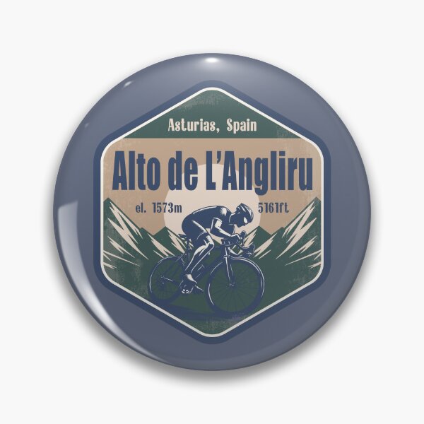 Item preview, Alto de L'Angliru (Angliru) Spain Cycling Mountain Design designed and sold by CynthiaGraphics.