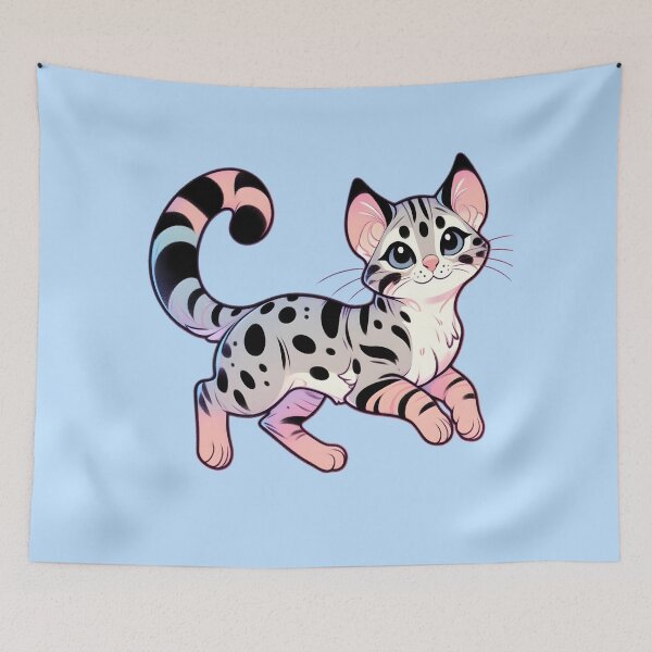 Item preview, Cute savannah cat designed and sold by Anna Halasek.