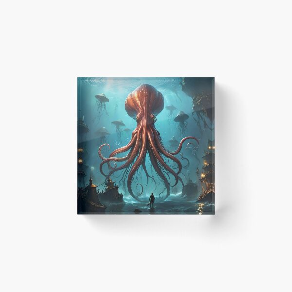 Item preview, GIANT SQUID designed and sold by PIGCASSOSAIART.