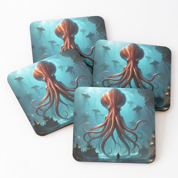 Item preview, GIANT SQUID designed and sold by PIGCASSOSAIART.