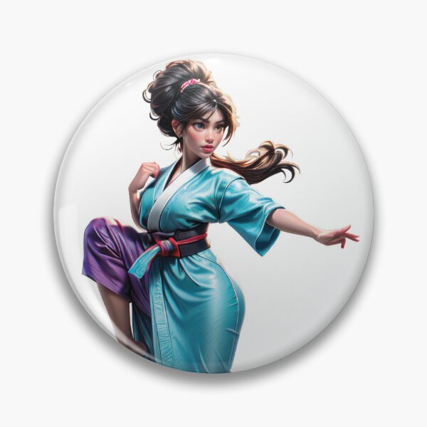 Item preview, Martial Artist Anime Girl 002 designed and sold by Amir Hossein Saadat.