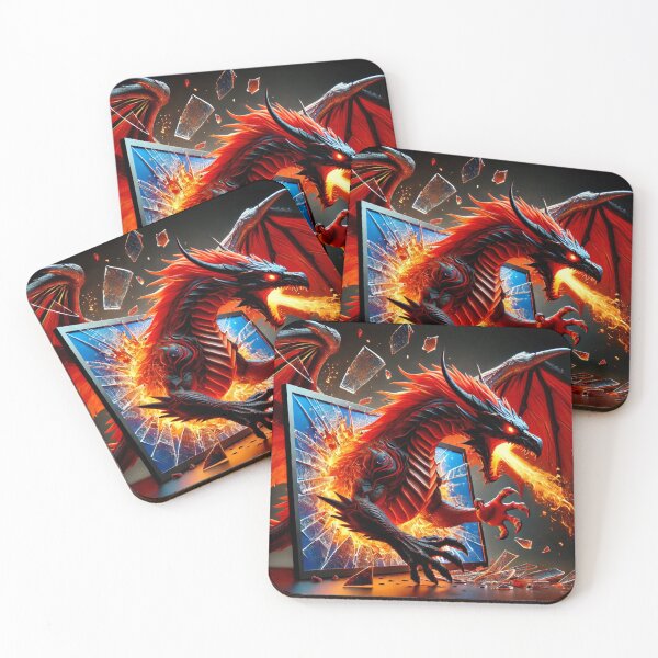 Item preview, Fiery Dragon Unleashed designed and sold by WildVista.