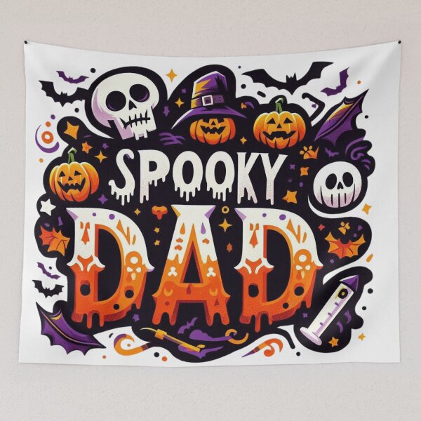 Item preview, Spooky Dad, Halloween, Pumpkin designed and sold by deniz kaya.