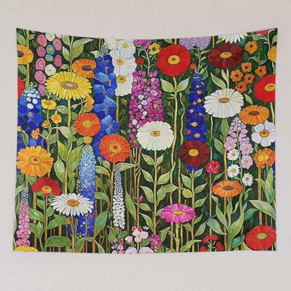 Item preview, Klimt Flower Garden Bauerngarten designed and sold by maniacfitness.