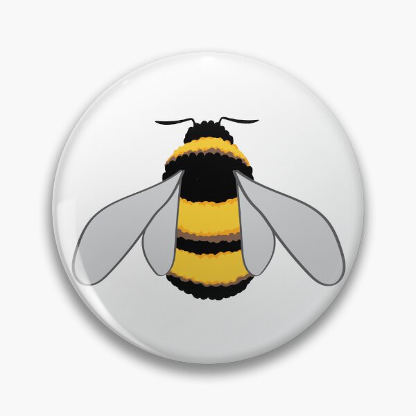 Item preview, Fuzzy Heart Bee designed and sold by emily3design.
