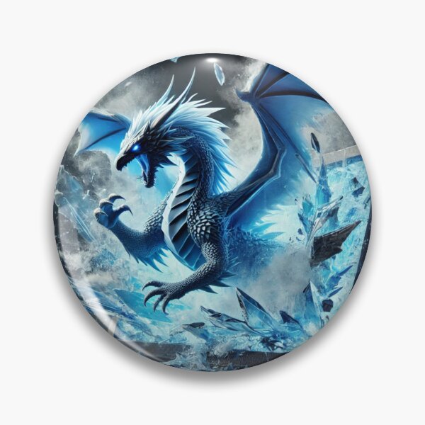 Item preview, Blue Ice Dragon Escape designed and sold by WildVista.