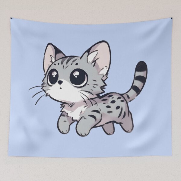 Item preview, Cute savannah cat designed and sold by Anna Halasek.