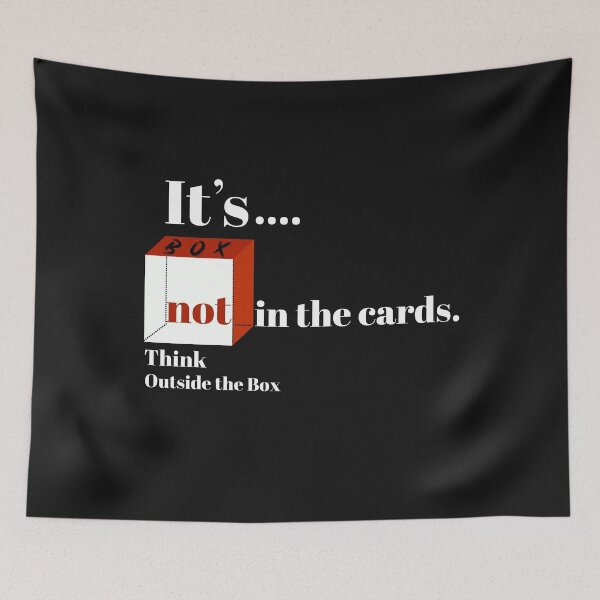 Item preview, Think Outside the Box Positive Thinking Proactive Attitude designed and sold by Glmart.